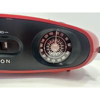 Needs Lovin' - VINTAGE *PRISTINE* 1970's DAITON Space Age Analog AM/FM Clock Radio Red