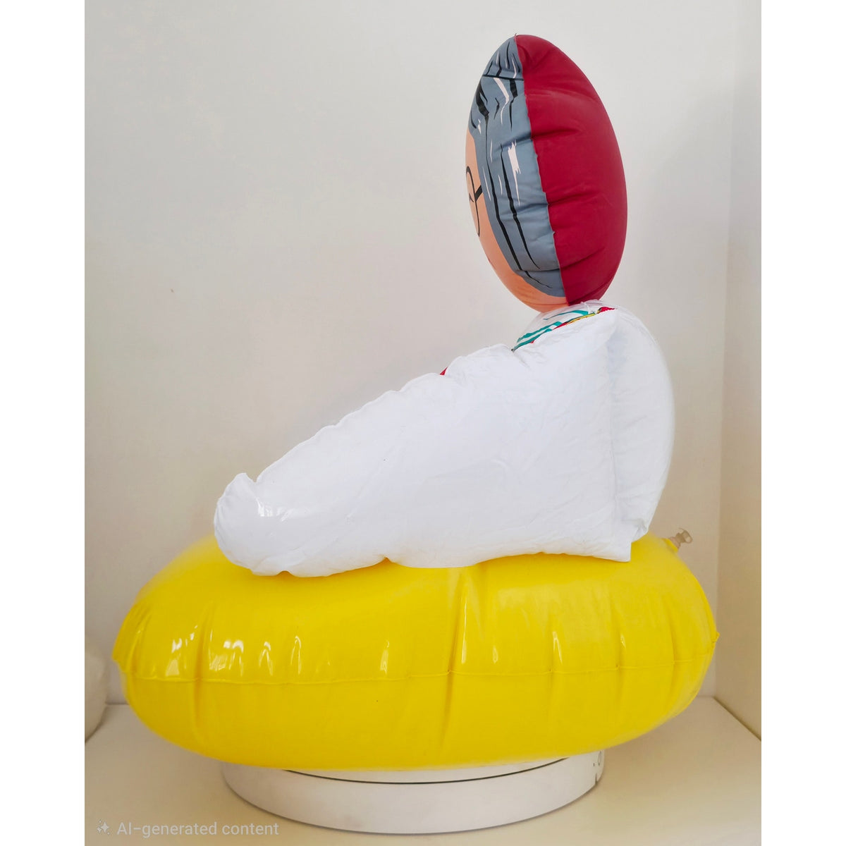 VINTAGE *NEW* 1960's Grand Ma Inflatable Indoor/Outdoor Chair