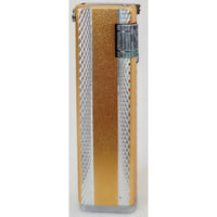 VINTAGE *NEW* 1950's Kron Imperial Yellow and Silver Lighter Japan