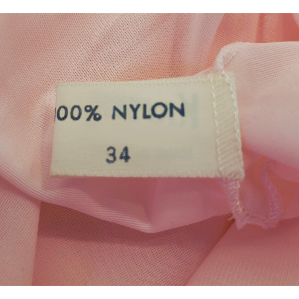 VINTAGE *NEW* 1960's Kayser Light Pink Slip 100% Nylon Size 34