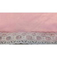 VINTAGE *NEW* 1960's Kayser Pink Slip  with White Lace Trim 100% Nylon Size 34