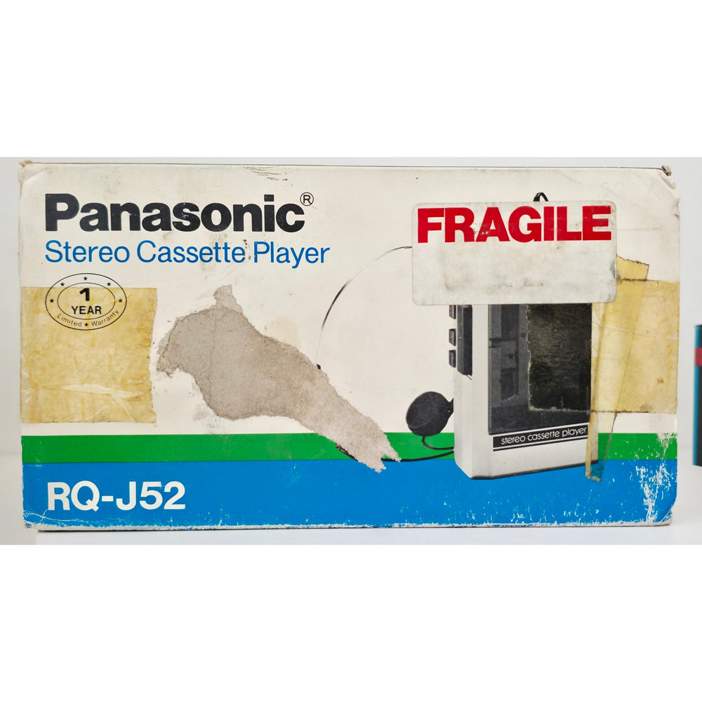 VINTAGE *PRISTINE* 1980's Panasonic RQ-J52 Portable Cassette Tape Player Japan
