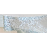 VINTAGE *NEW* 1960's Empire Foundation Women's Blue Lace Push-Up Bra Size 36A