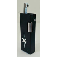 VINTAGE *NEW* 1950's Imperial Black and Silver Butane Lighter
