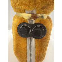 VINTAGE *NEW* 1960's Four Star AM Stuffy Micro Transistor Radio Yellow Bear