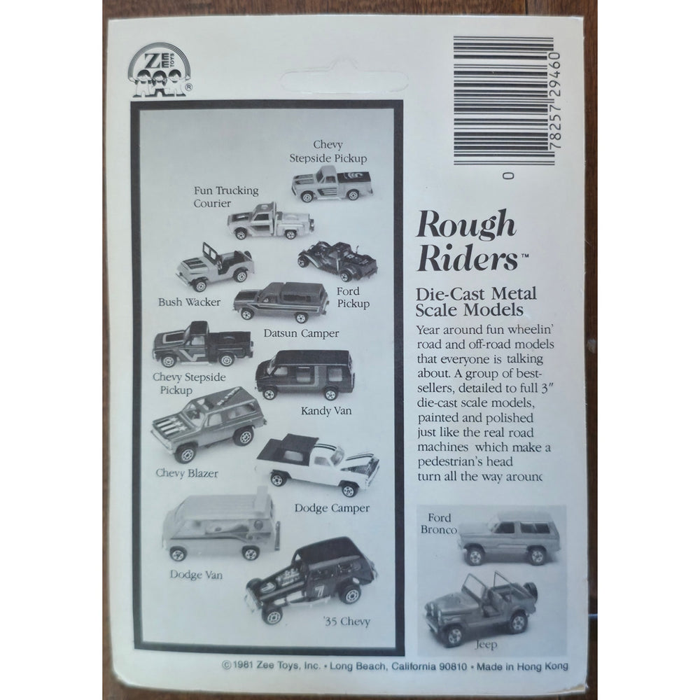 VINTAGE *NEW* 1981 Rough Riders Purple Ford Pickup Metal Scale Die Cast Toy Truck