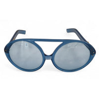 VINTAGE *NEW* 1970's Sunjoy Unisex Blue Frame with Light Blue Lens Oversized Sunglasses