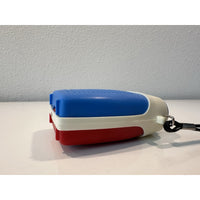 VINTAGE *NEW* ROBIN AIE-741 Red/Blue Solid State Micro Transistor Radio