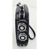 VINTAGE *NEW* 1970's Four Star FS-7 Black Solid State AM Transistor Radio