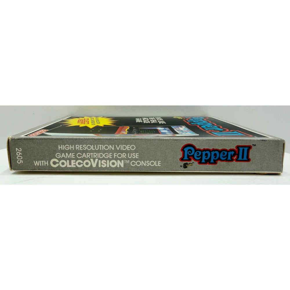 ColecoVision 1983 Pepper II Video Game NOS Sealed Unsold Dealer Stock