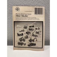 VINTAGE *NEW* 1981 Zee Mini Macks Die Cast Metal Green Dump Truck