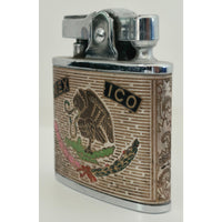 VINTAGE *NEW* 1960's Mexico Automatic Super Lighter with Bull Fight and Eagle