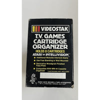 VINTAGE *NEW* 1980's Videostak 8-Video Game Holder-Atari/Intellivision/Coleco