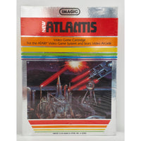 Atari 1982 Atlantis Video Game NOS Shrink Wrapped Unsold Dealer Stock