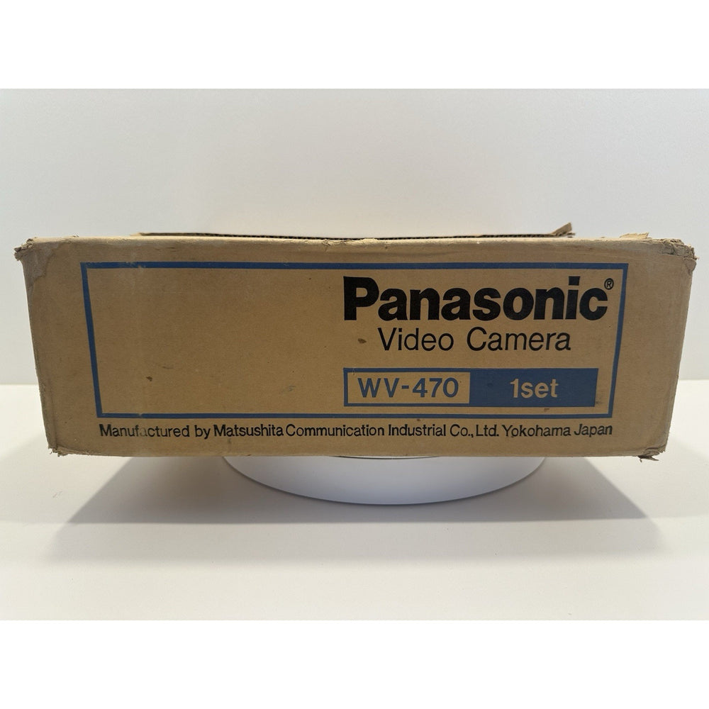 Vintage *NEW* 1980's Panasonic WV-470 B&W Video Camera + Power Supply