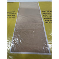 VINTAGE *NEW* 1950's Hosiery Seamless Mesh-Off White Sz 8.5 X 3