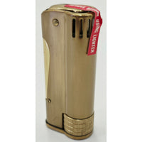 VINTAGE *NEW* 1960's Continental Butane Kwik-Fill Bronze Lighter Japan