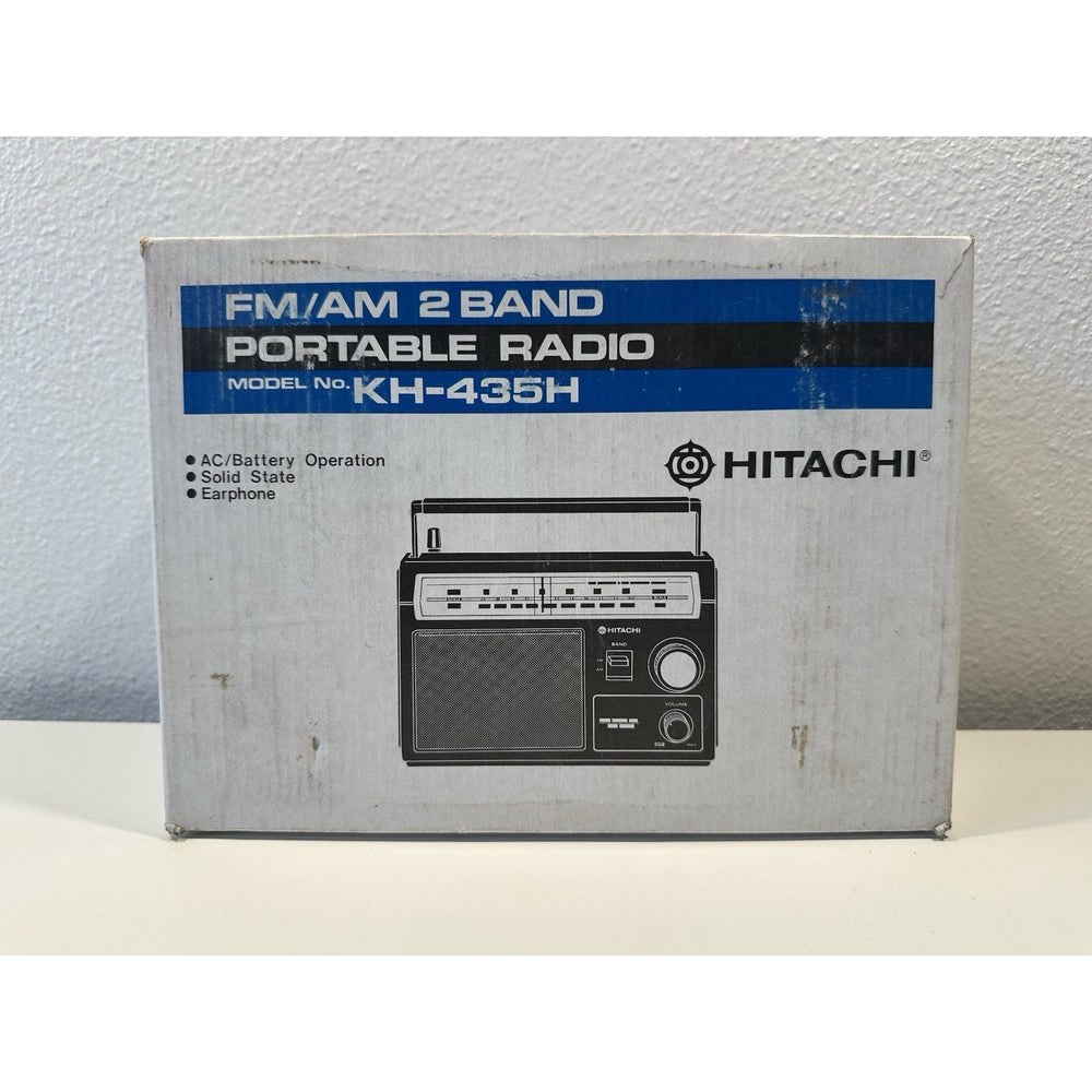 VINTAGE *NEW* 1970's Hitachi KH-435H FM/AM Portable Radio