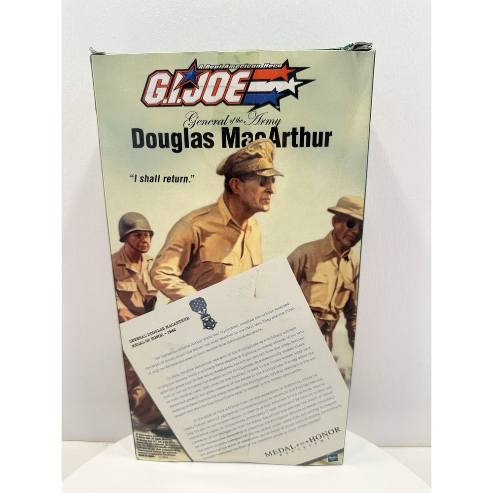 VINTAGE *NEW* GI Joe General Douglas MacArthur Metal of Honor Action Figure