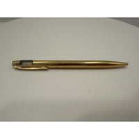 VINTAGE *NEW* 1970's Computrace Gold-Plated Pen W Built-In Digital Clock