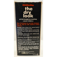 VINTAGE *NEW* 1970's by Gillette After Shampoo Control 'the dry look' Size 8 oz