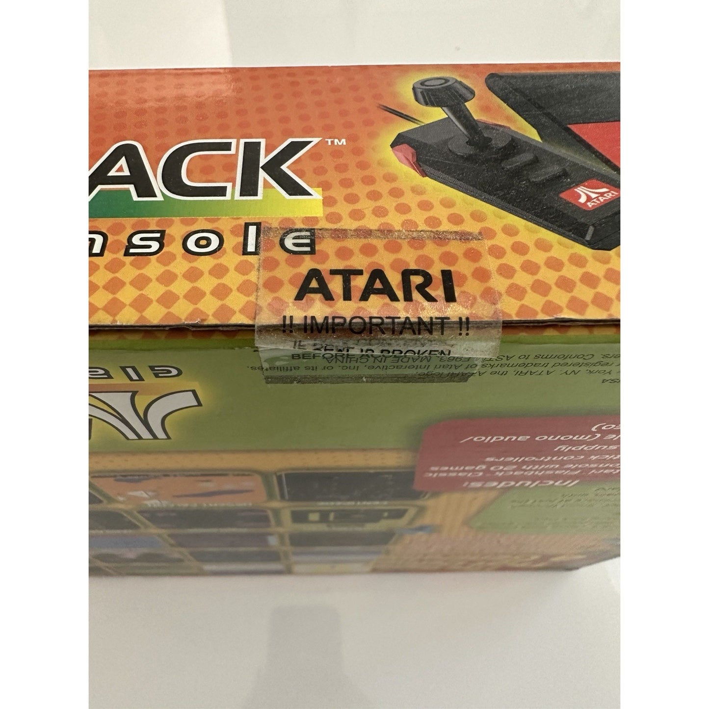 VINTAGE *NEW* 1980's Atari Flashback Classic 20 Game Console Launch Edition
