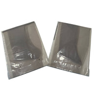 VINTAGE *NEW* 1970's ModGlitter Hosiery-Glitter Silver Sz10M X 2