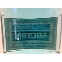 VINTAGE *NEW* 1960's Johnson & Johnson Micrin Mouthwash Glass Bottle 12 FL OZ