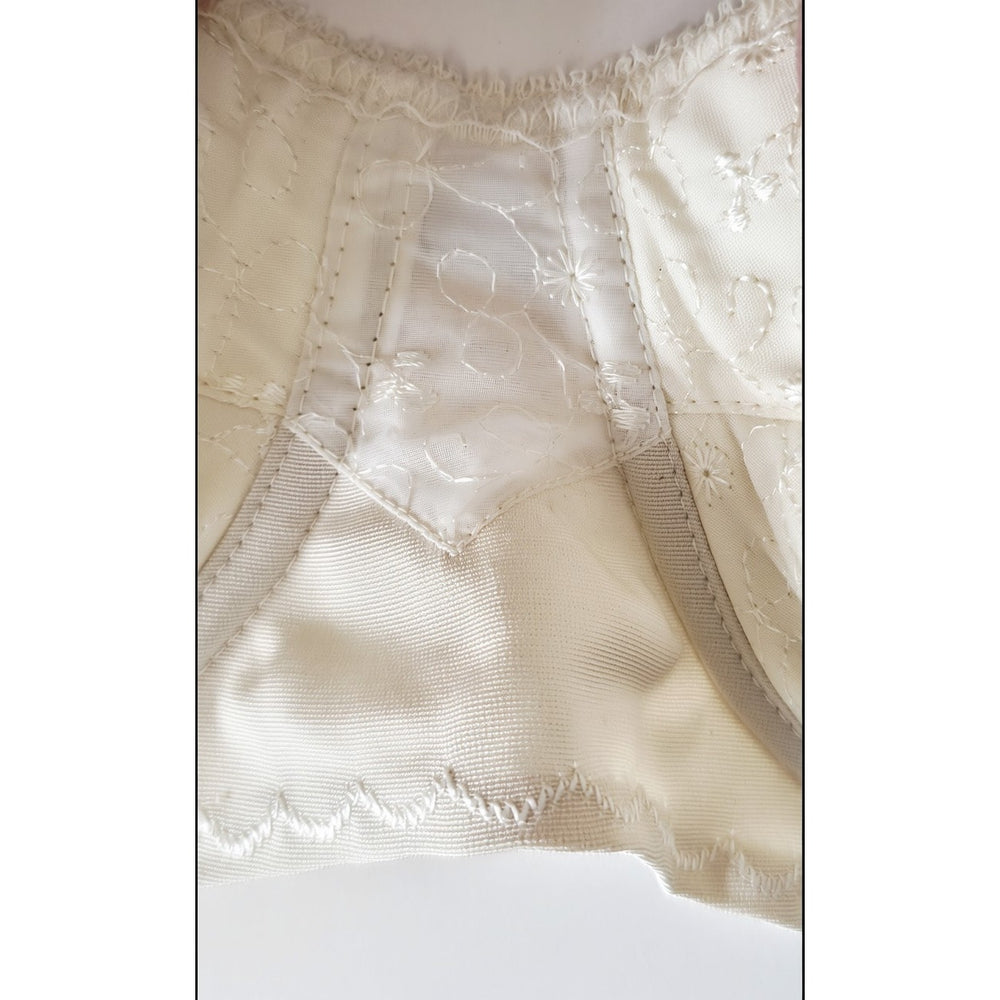 VINTAGE *NEW* 1960's Stephanie Women's Cream Strapless w/Straps Bra Size 38B
