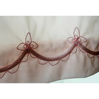 VINTAGE *NEW* 1960's Women's Light Pink with Embroidered Piping Slip Skirt Sz L