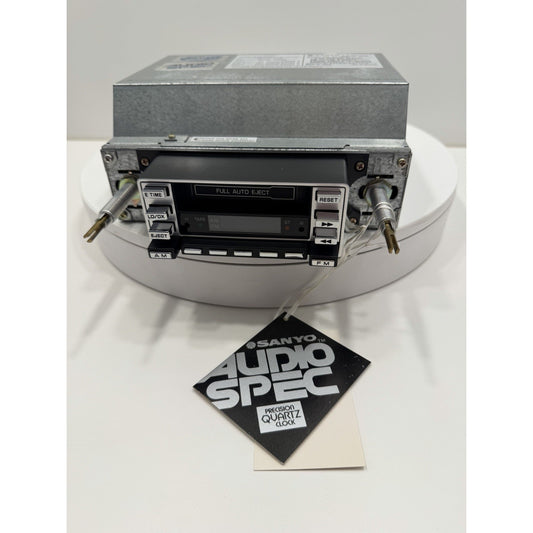 VINTAGE *NEW* Sanyo FT-1670 Indash LED AM/FM Cassette Car Stereo JAPAN