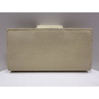 VINTAGE *NEW* 1970's Cream Leather - Check, Change, Credit Card, ID Wallet