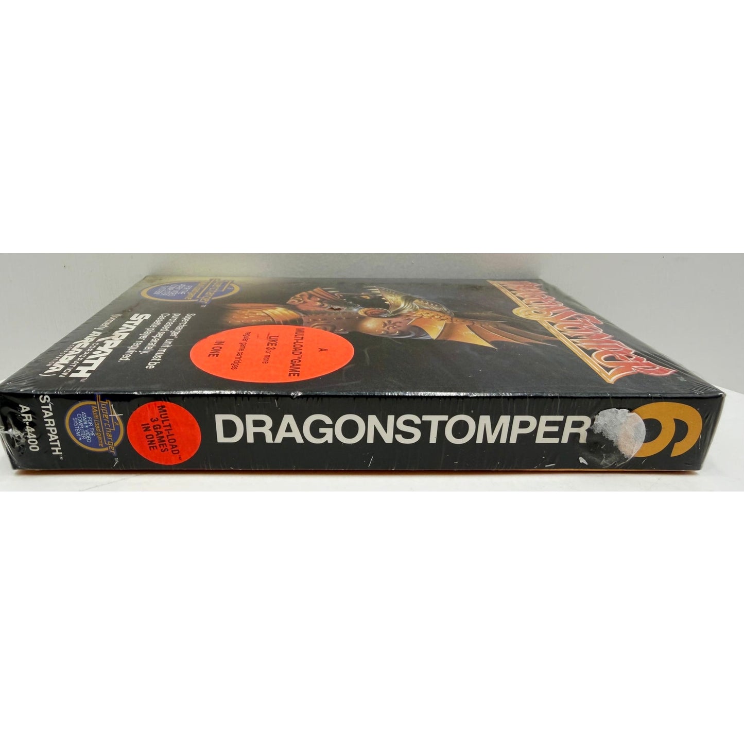 Atari 1982 Starpath DRAGONSTOMPER Game NOS Shrink-wrapped Unsold Dealer Stock