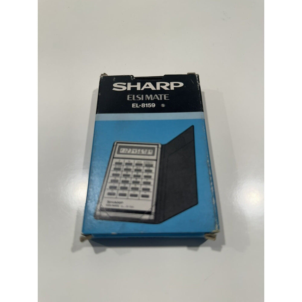 VINTAGE *NEW* Sharp EL-8159 Elsi Mate Electronic Calculator