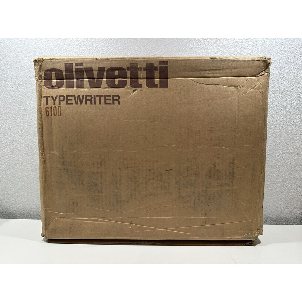 VINTAGE *CLEAN* Olivetti 6100 Spanish Portable Electronic Typewriter