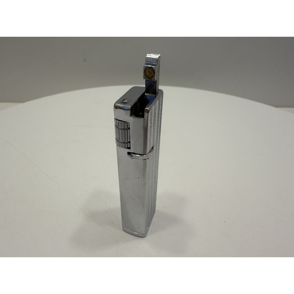 VINTAGE *NEW* 1950's Stellar Silver Textured Super Lighter