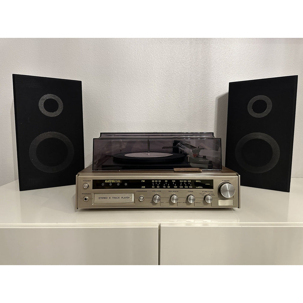 VINTAGE *NEW* 1970's Electrobrand 6544 AM/FM Stereo Receiver 8 Track Player