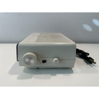 VINTAGE *NEW* 1980's Hitachi KC-650H Ivory/White Electronic Alarm Clock Radio