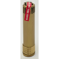 VINTAGE *NEW* 1960's Continental Butane Kwik-Fill Bronze Lighter Japan