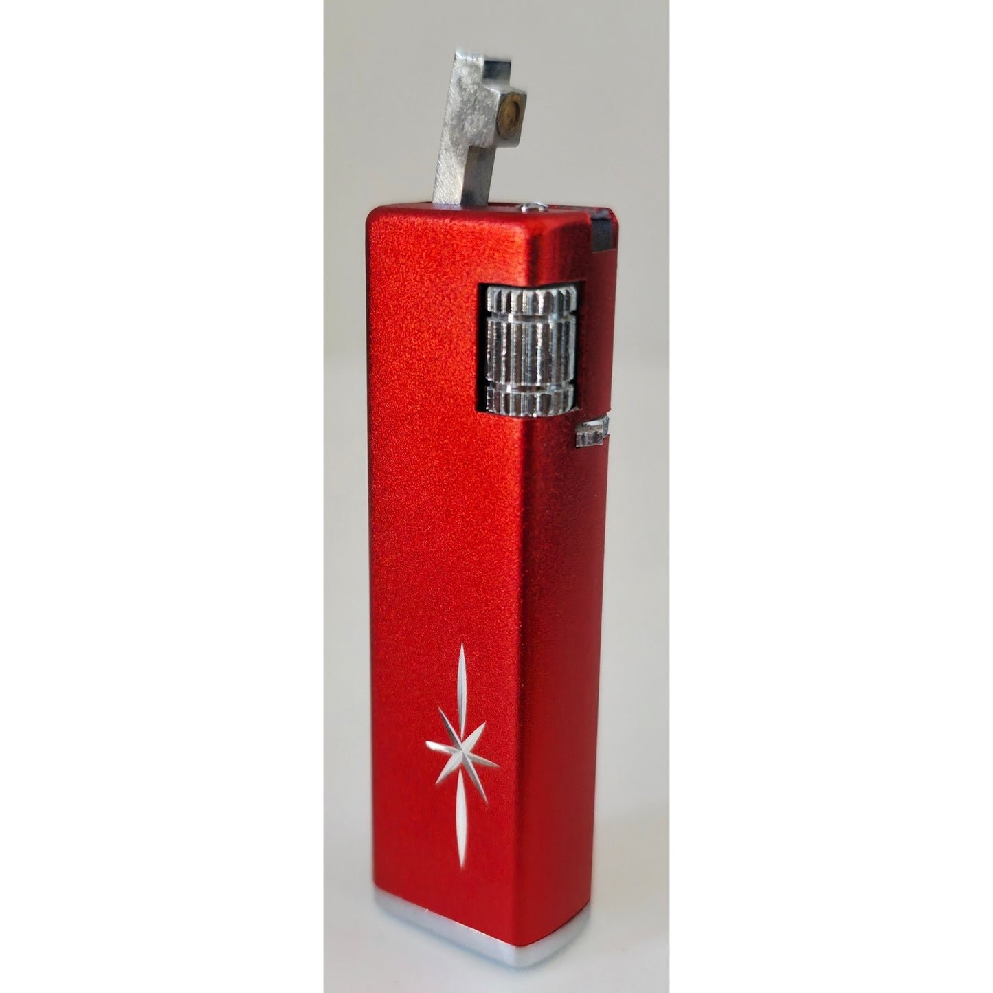 VINTAGE *NEW* 1950's Imperial Red Butane Lighter