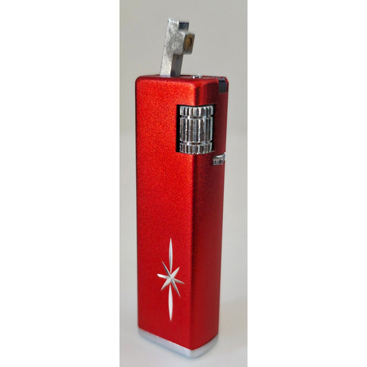 VINTAGE *NEW* 1950's Imperial Red Butane Lighter