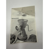VINTAGE *NEW* 1970's Lillo Meat Mincer