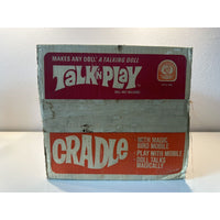 VINTAGE *NEW* 1970's Remco Baby Goldilocks' Talk and Play Cradle Movie Prop