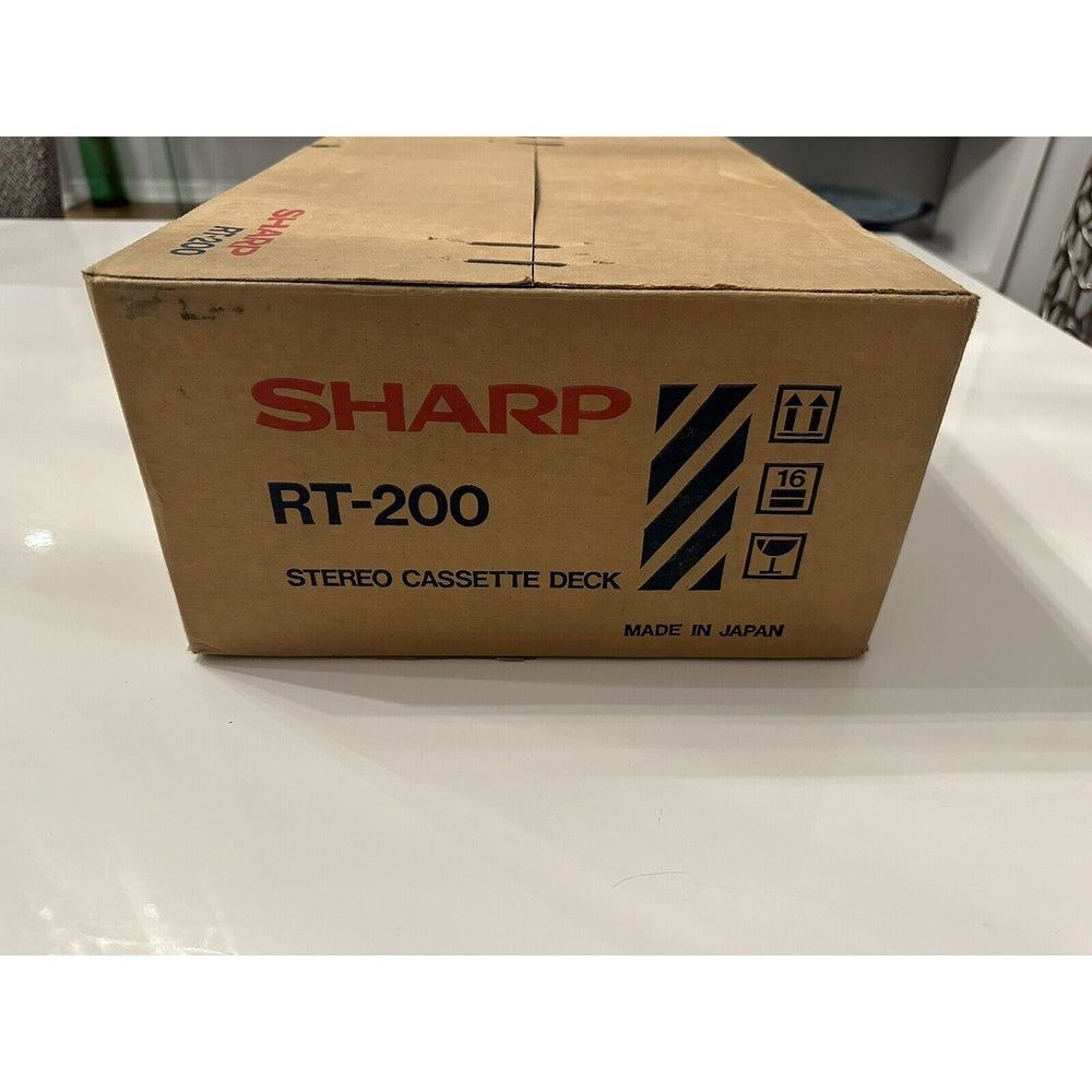 VINTAGE *NEW* 1980's Sharp RT-200 Japan Stereo Cassette Tape Deck
