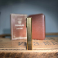 VINTAGE *NEW* 1960's Gold w Jewel Penguin Freid Butane Lighter