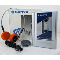 VINTAGE *NEW* 1983 Sanyo MG-7 Stereo Cassette Player with Headphones | Walkman