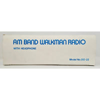 VINTAGE *PRISTINE* 1980's AM Band Model DO-23 HiFi Receiver Sporty Walkman Radio
