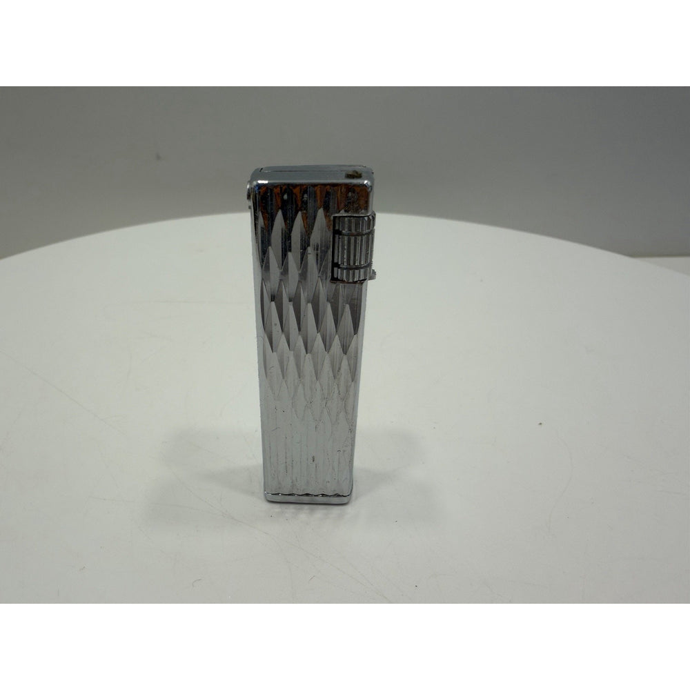 VINTAGE *NEW* 1950's Stellar Silver Textured Super Lighter
