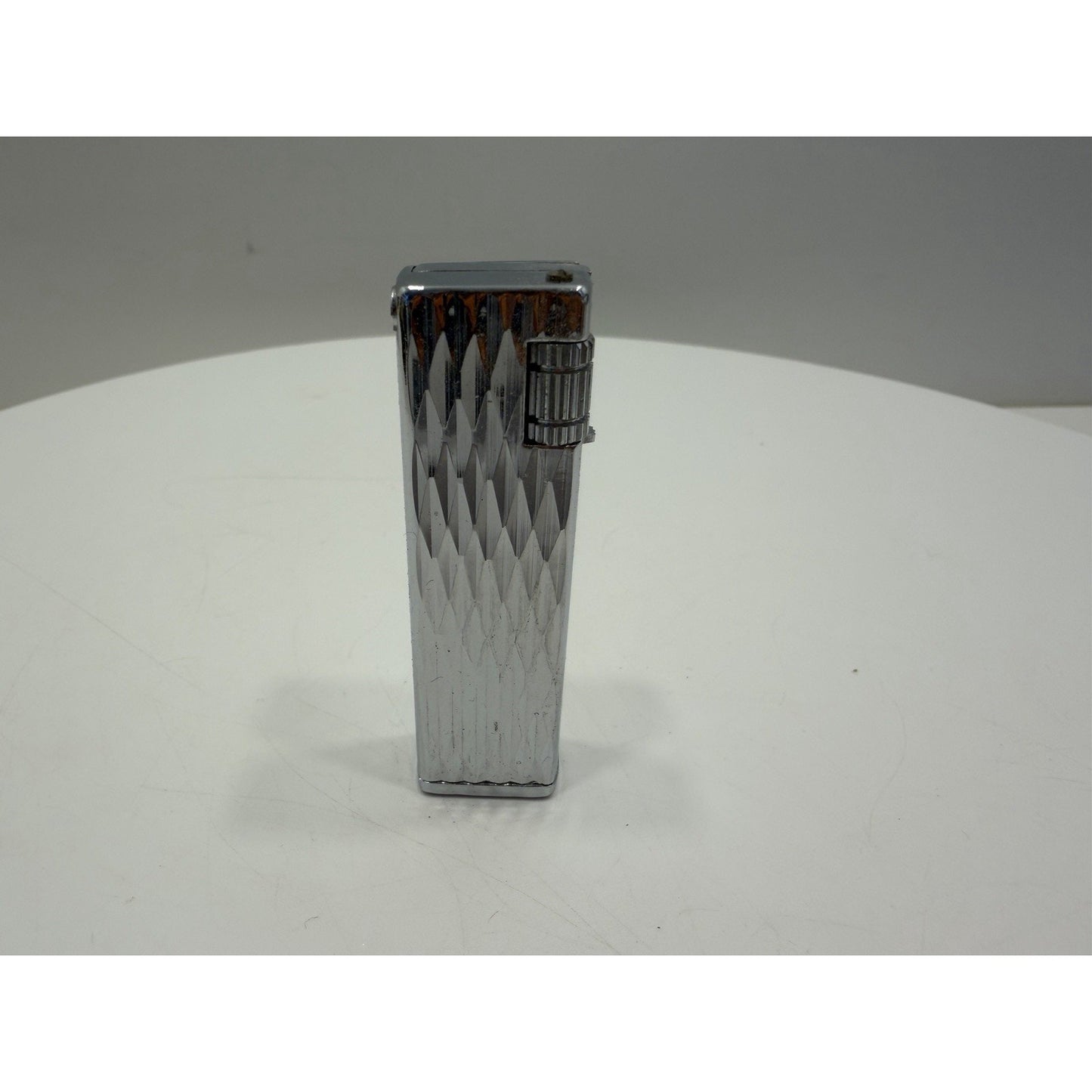 VINTAGE *NEW* 1950's Stellar Silver Textured Super Lighter
