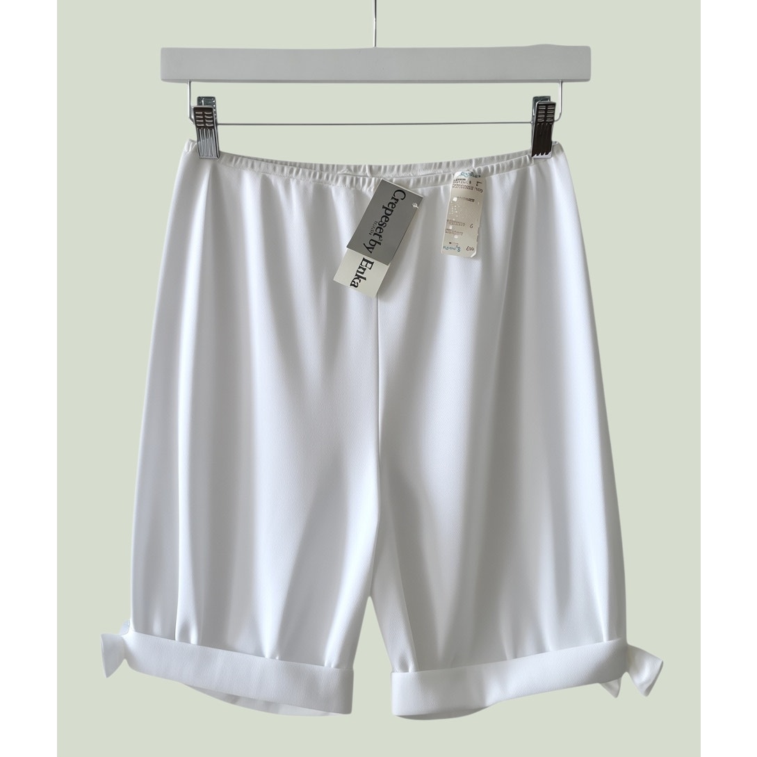 VINTAGE *NEW* 1960's Kayser Women's White w/Bow Bloomers | Panties Size M USA